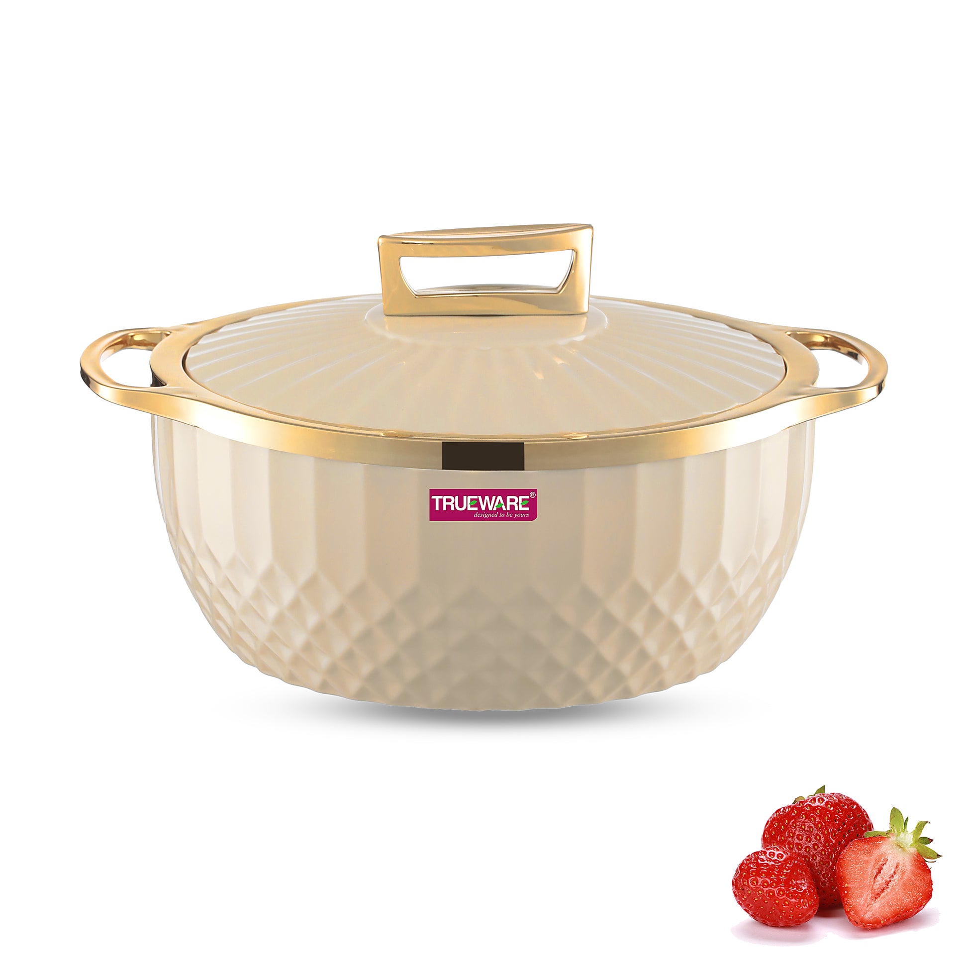 Krystal Casserole Inner Steel Casserole, 1500 Ml | Pu Insulated