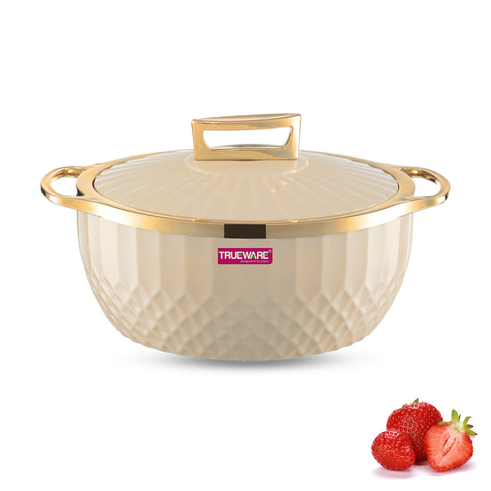 Krystal Casserole Inner Steel Casserole, 1500 Ml | Pu Insulated