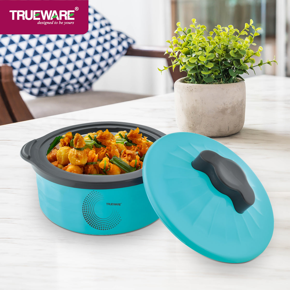 Stylus Casserole Set Of 3 |Inner Steel Casserole | Pu Insulated (1000, 1500 & 2000Ml)
