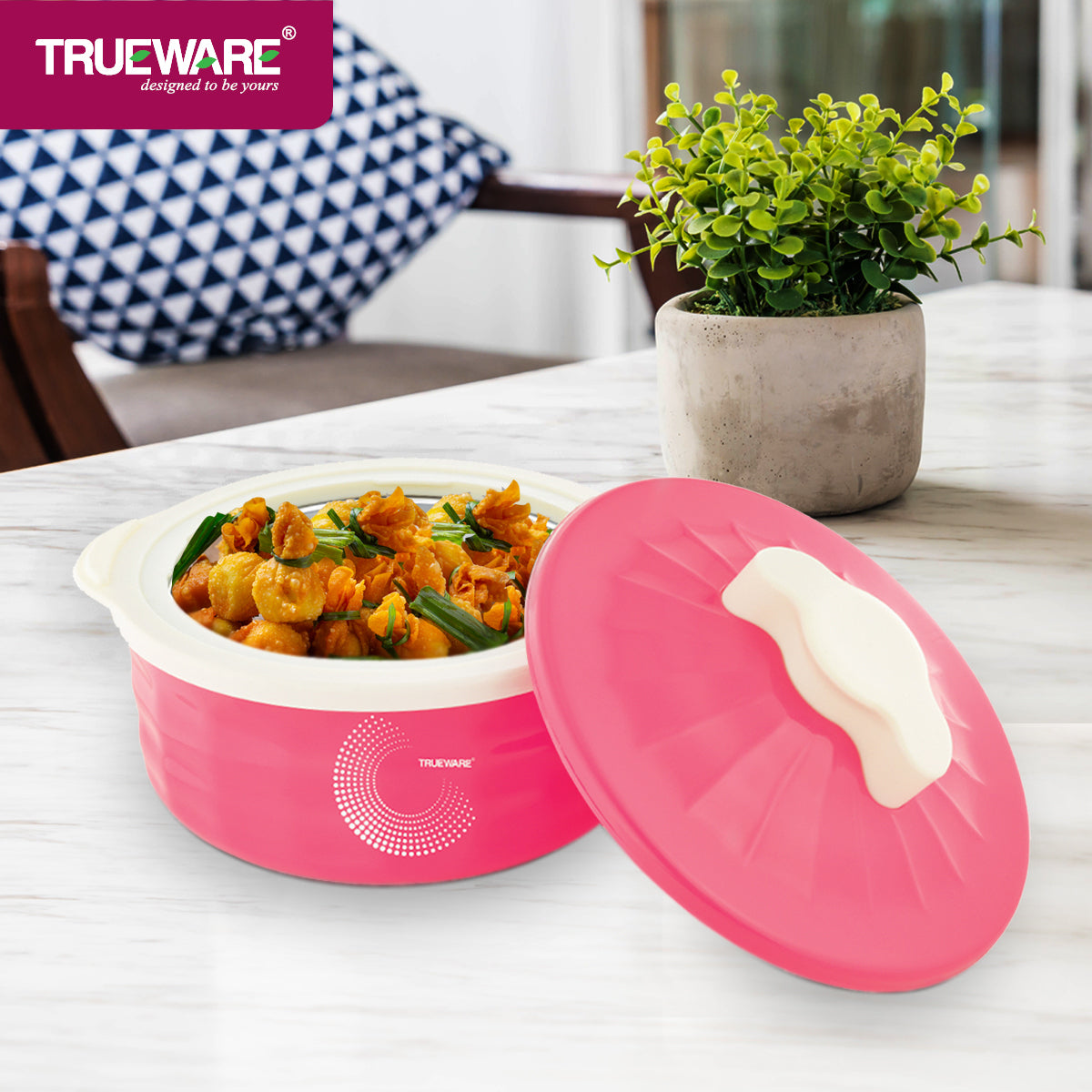 Stylus Casserole Set Of 3 |Inner Steel Casserole | Pu Insulated (1000, 1500 & 2000Ml)