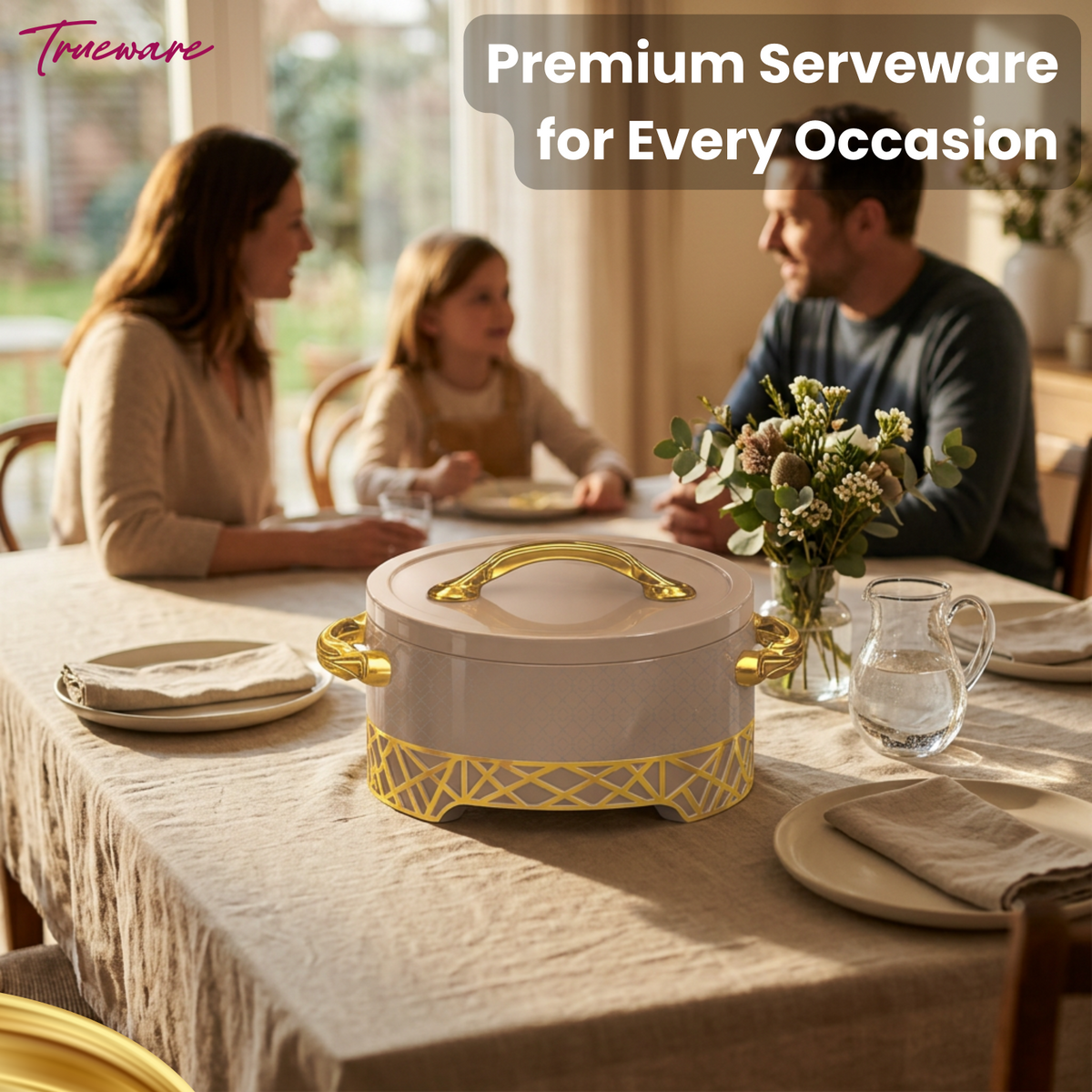 Trueware Regent Insulated Casserole | 1000 ml