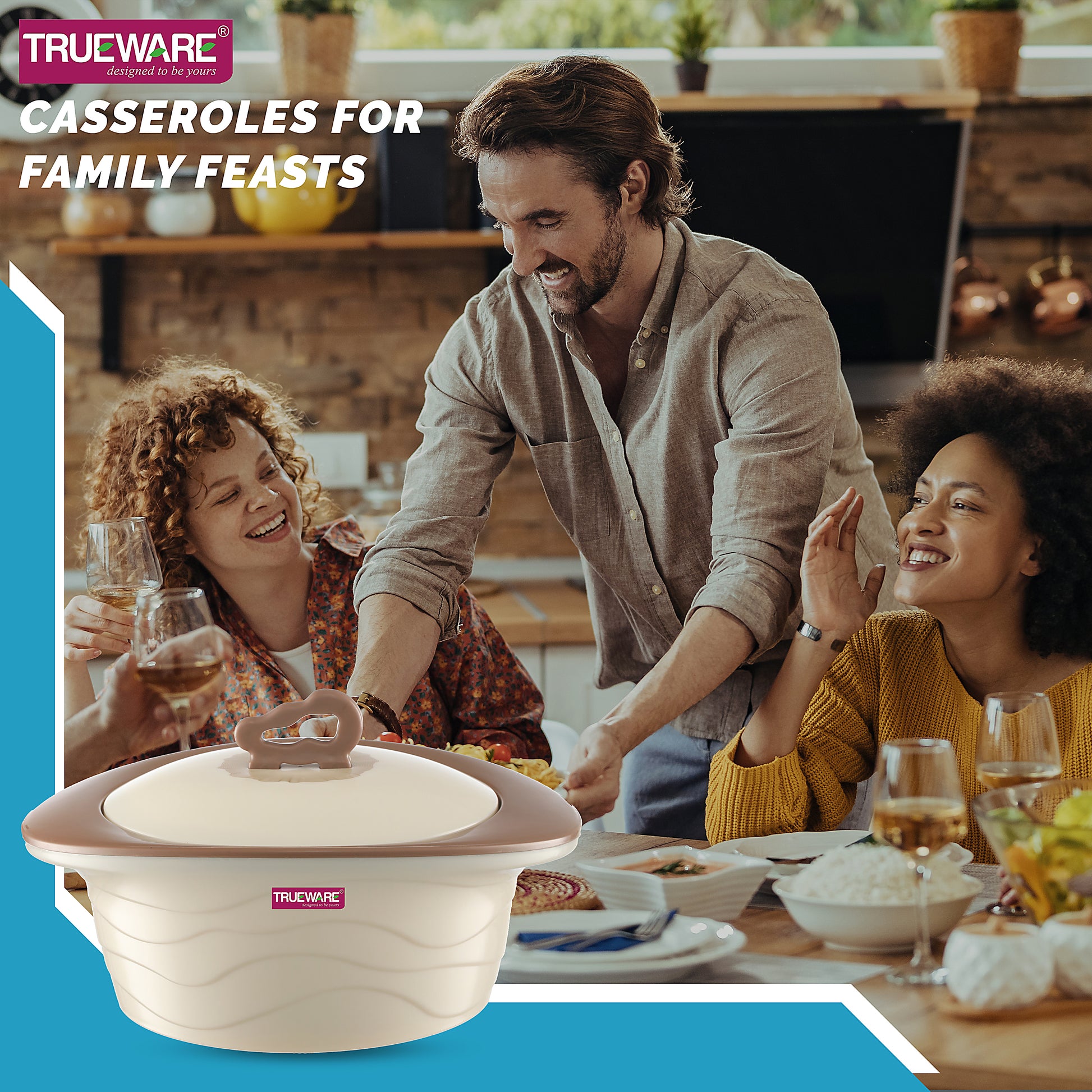 Zinna Impulse 1800 Inner Steel Casserole, 1500 Ml | Pu Insulated
