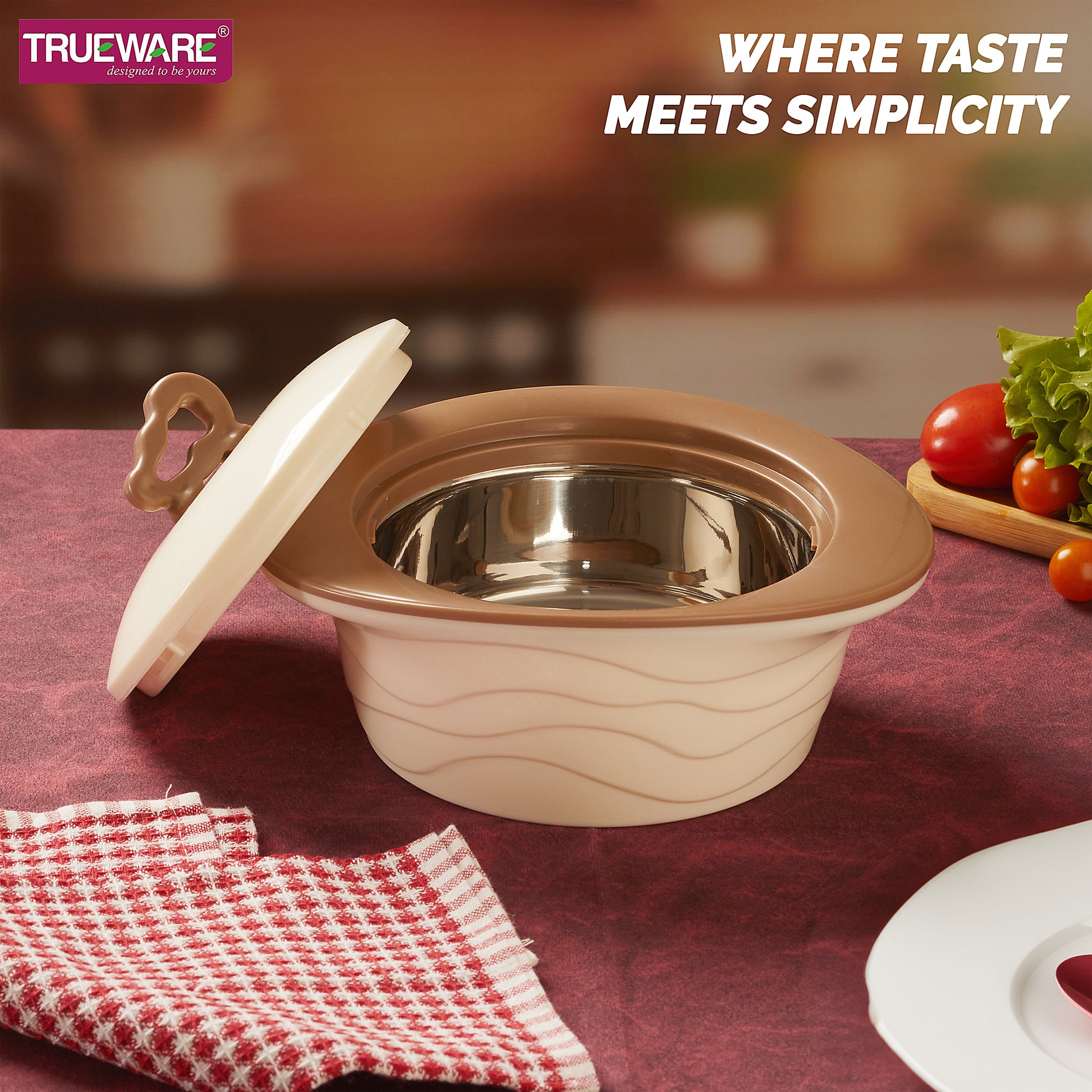 Zinna Impulse 1800 Inner Steel Casserole, 1500 Ml | Pu Insulated