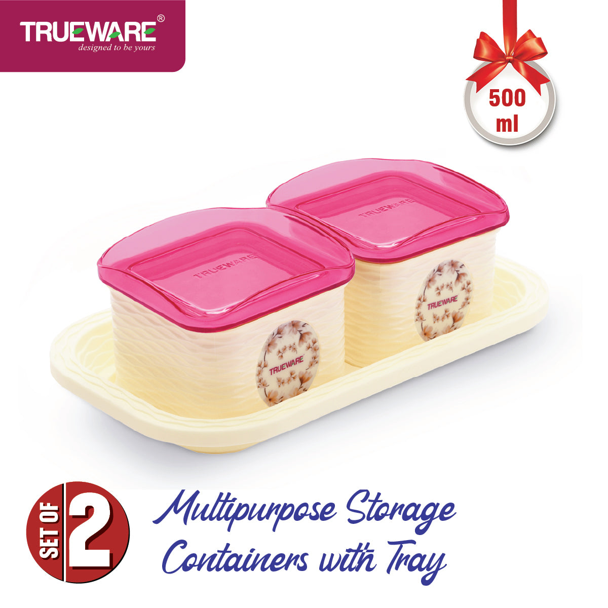 Dafodil 500 2Pcs With Tray Serving Set