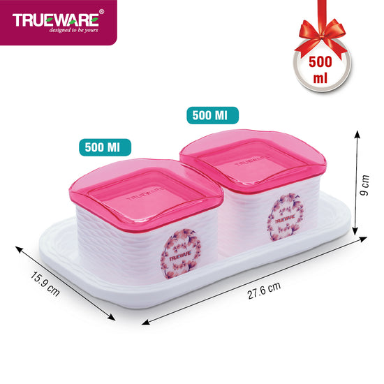 Dafodil 500 2Pcs With Tray Serving Set