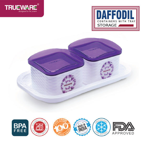 Dafodil 500 2Pcs With Tray Serving Set