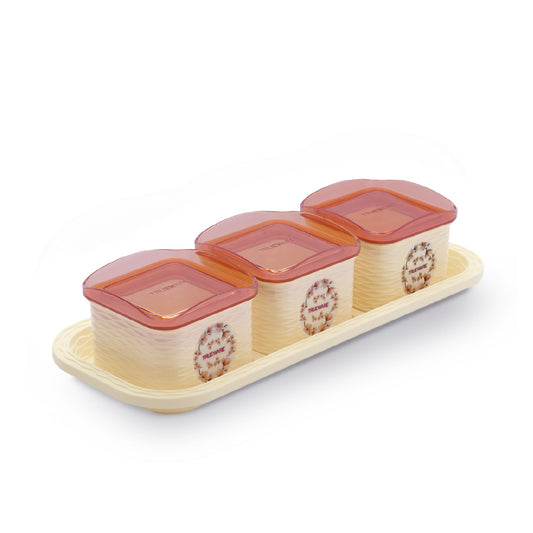 Dafodil 500 3Pcs With Tray Serving Set