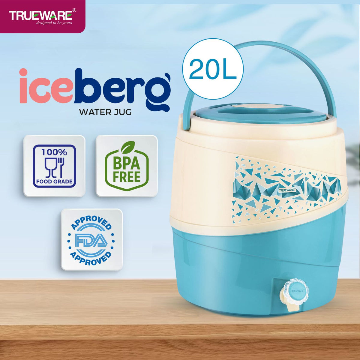 Iceberg Insulated Water Jug