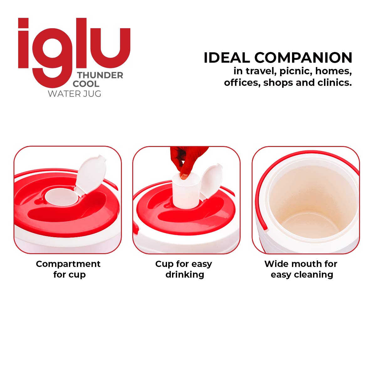 Trueware IGLU Insulated Water Jug I 7 litres