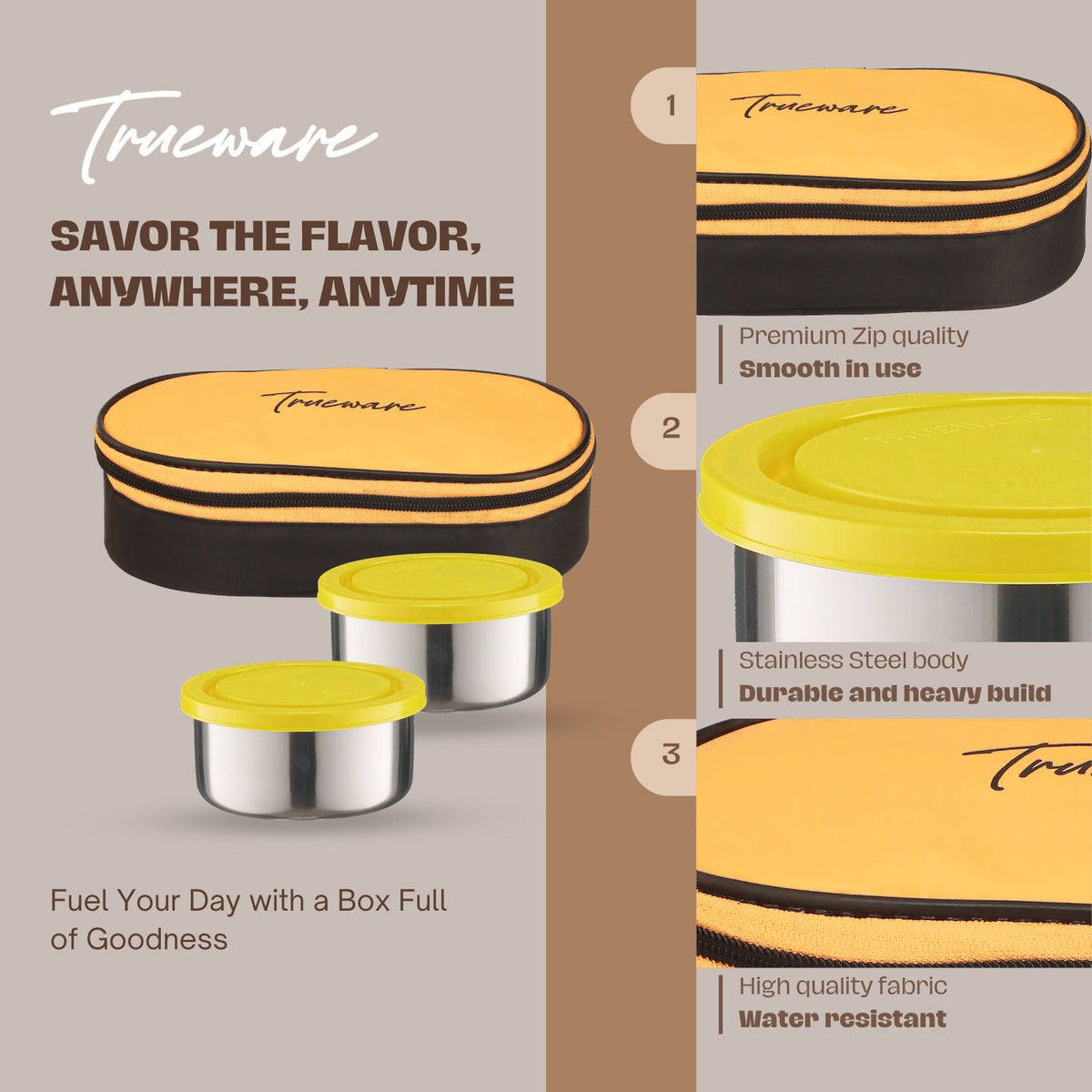 Trueware Super Pack 2 Lunch Pack | 2 Containers