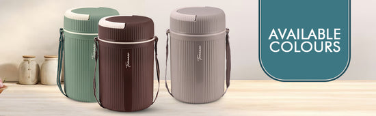 Trueware Meal 4 Insulated Hot Lunch Box with 3 PP Container 300 ML Each & 1 200ML