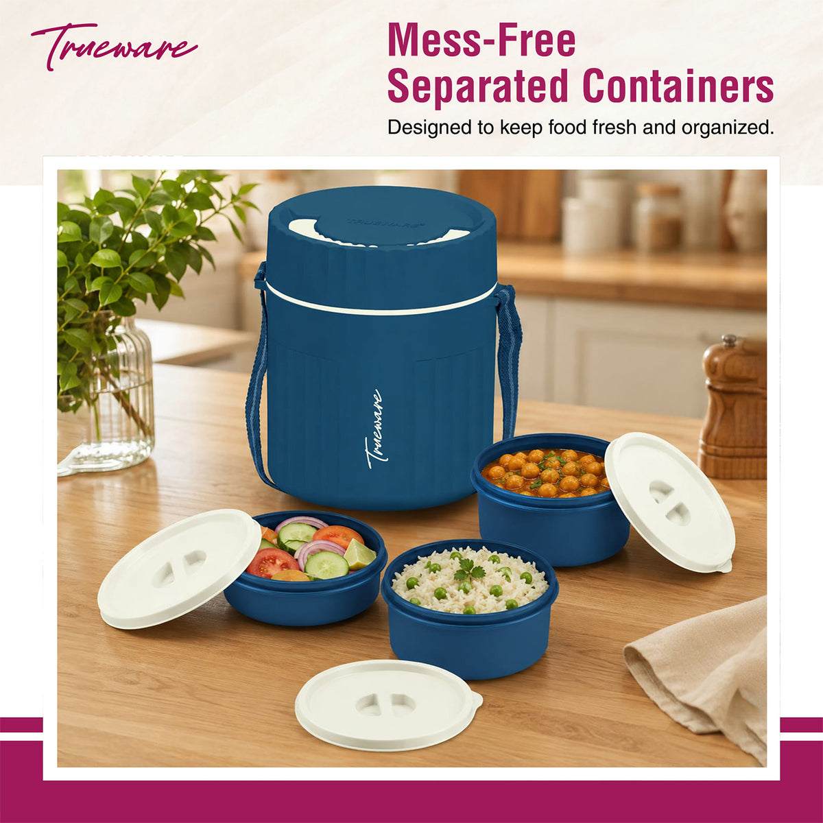 Trueware Snakk 2 Lunch Box I 3 Containers