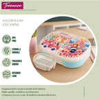 Sleek Lunch Set I Lunch Box with Veggie Container