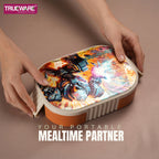 Trueware Sleek Lunch Set I Lunch Box with Veggie Container