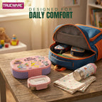 Trueware Sleek Lunch Set I Lunch Box with Veggie Container