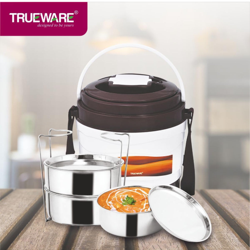 Trueware Marina 3 Insulated Lunch Box | 3 Containers