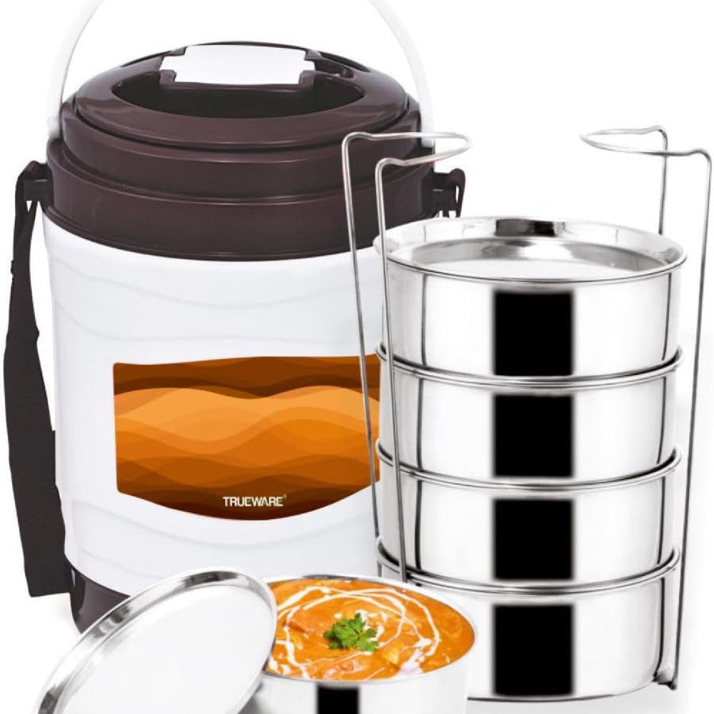 Trueware Marina 3 Insulated Lunch Box | 3 Containers