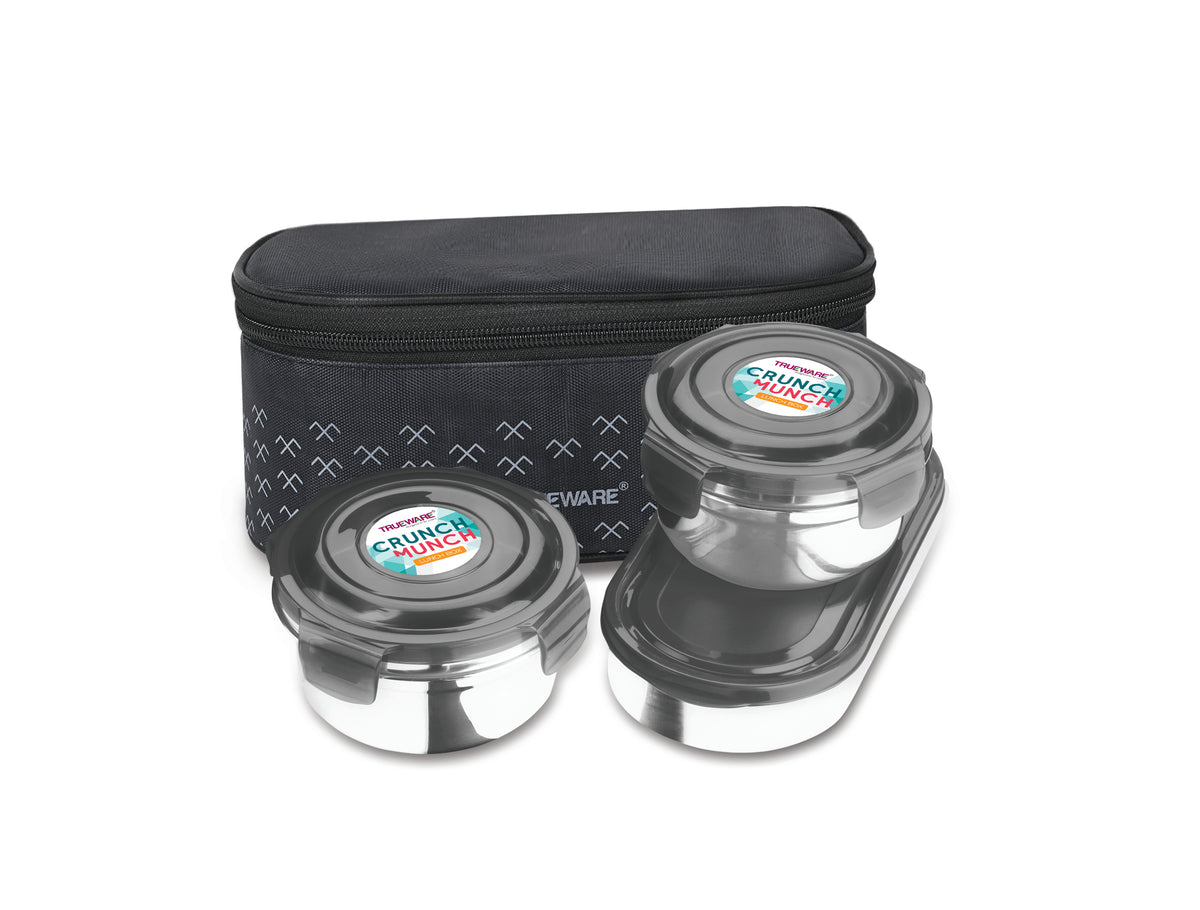 Trueware Crunch Munch 2+1 Lunch Box I 3 Containers