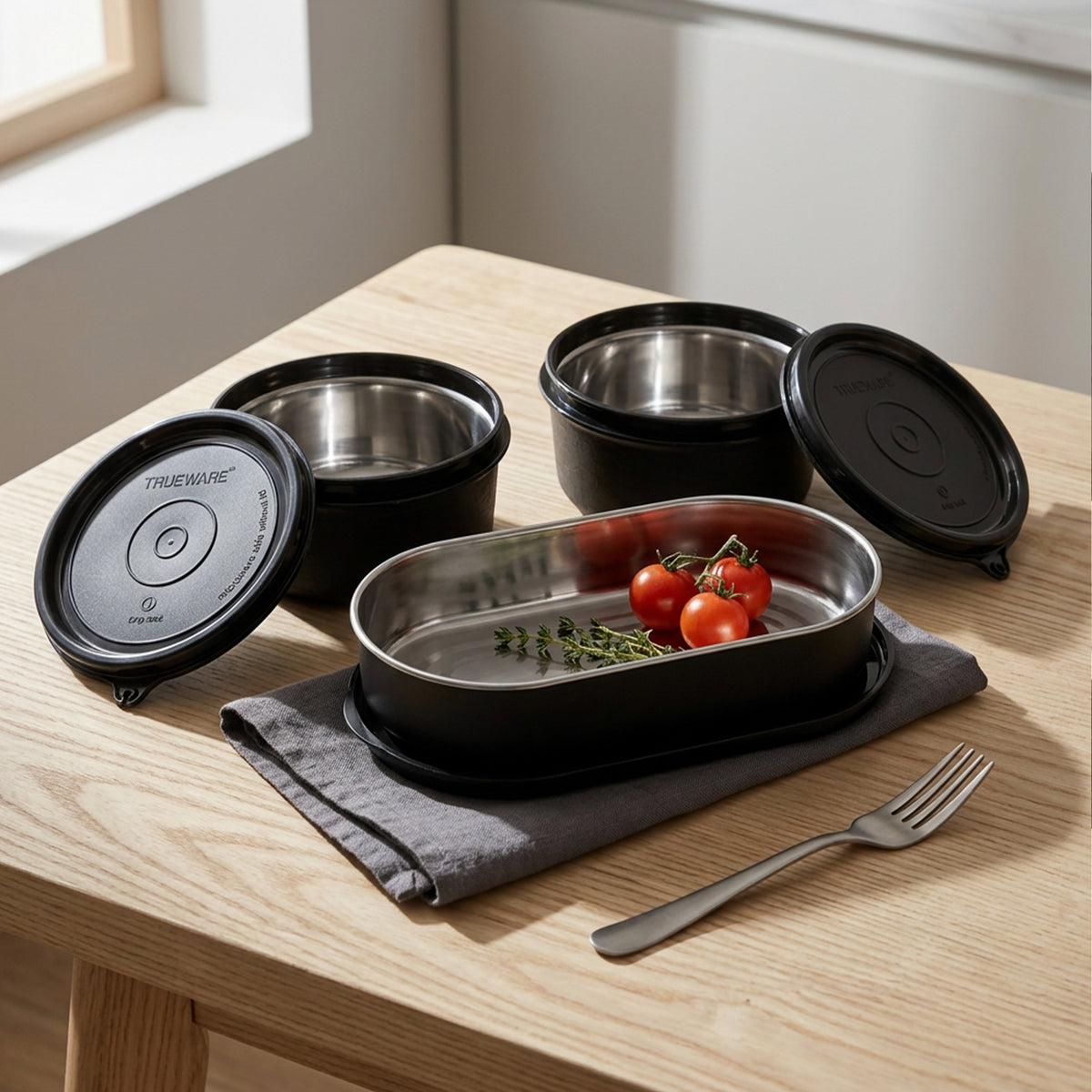 Trueware Hot N Fresh Lunch Box I 3 Containers