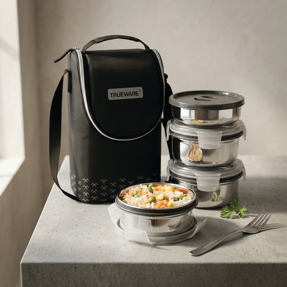 Neo Fresh 4 Container Lunch Box I 4 Containers