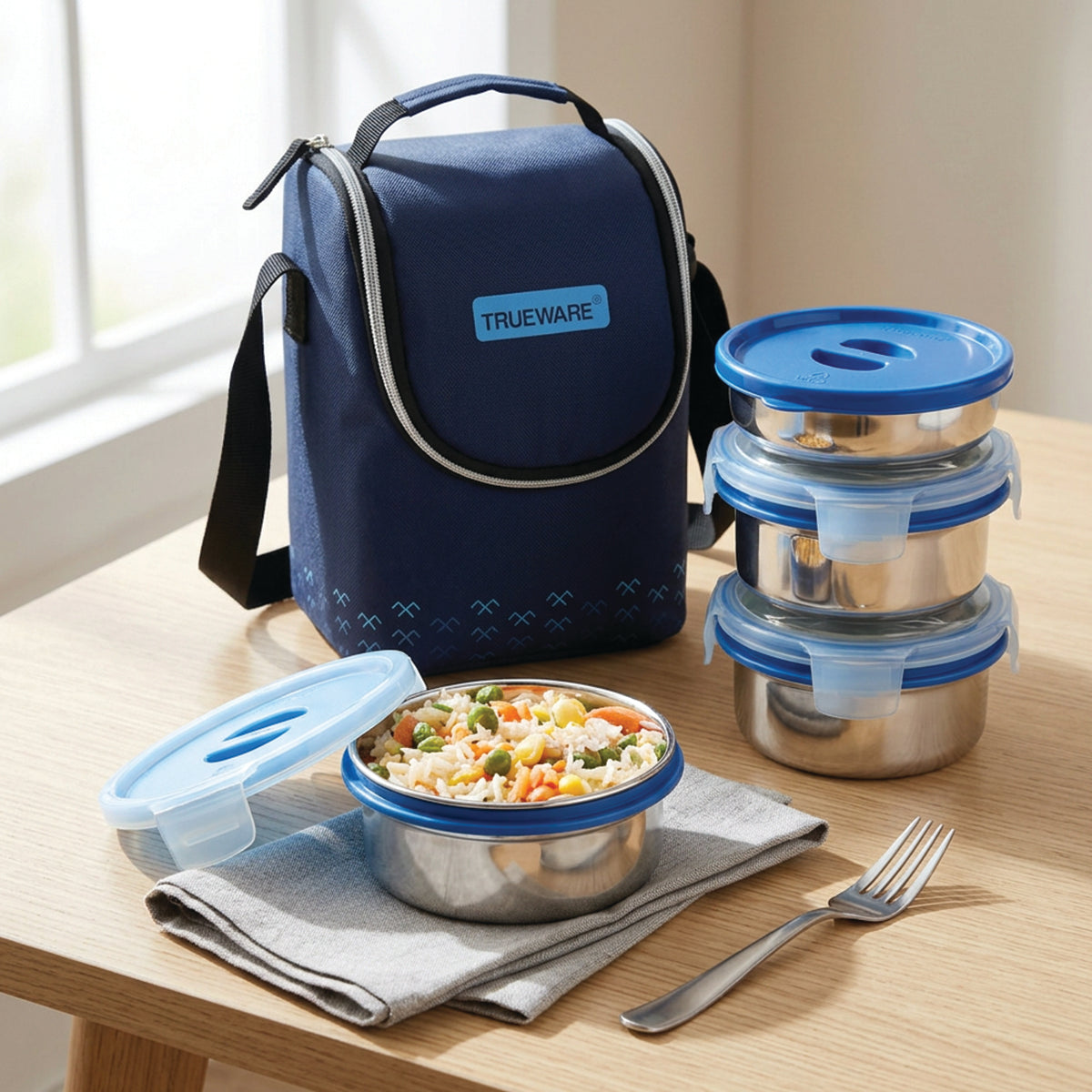 Trueware Neo Fresh 4 Container Lunch Box I 4 Containers