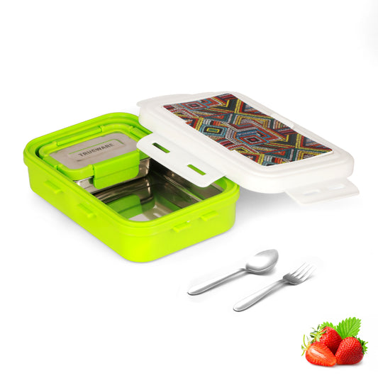 Trueware POKO Senior Steel Lee Pu Insulated Hot Lunch Box 900ML Big Container and 150 ML