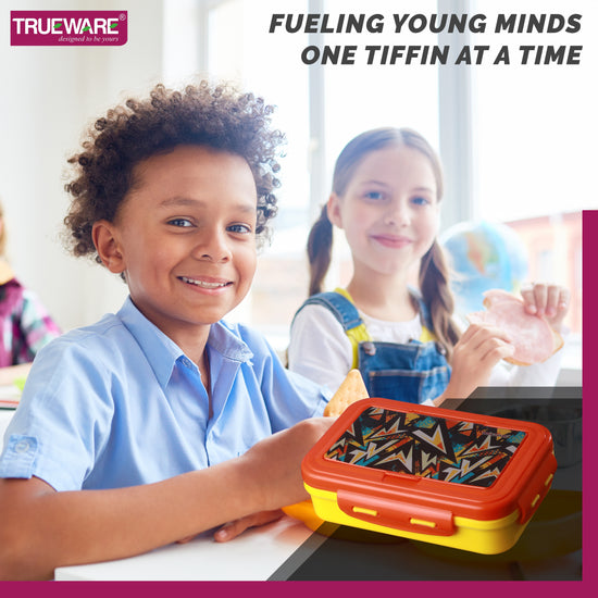 Trueware POKO Senior Steel Lee Pu Insulated Hot Lunch Box 900ML Big Container and 150 ML
