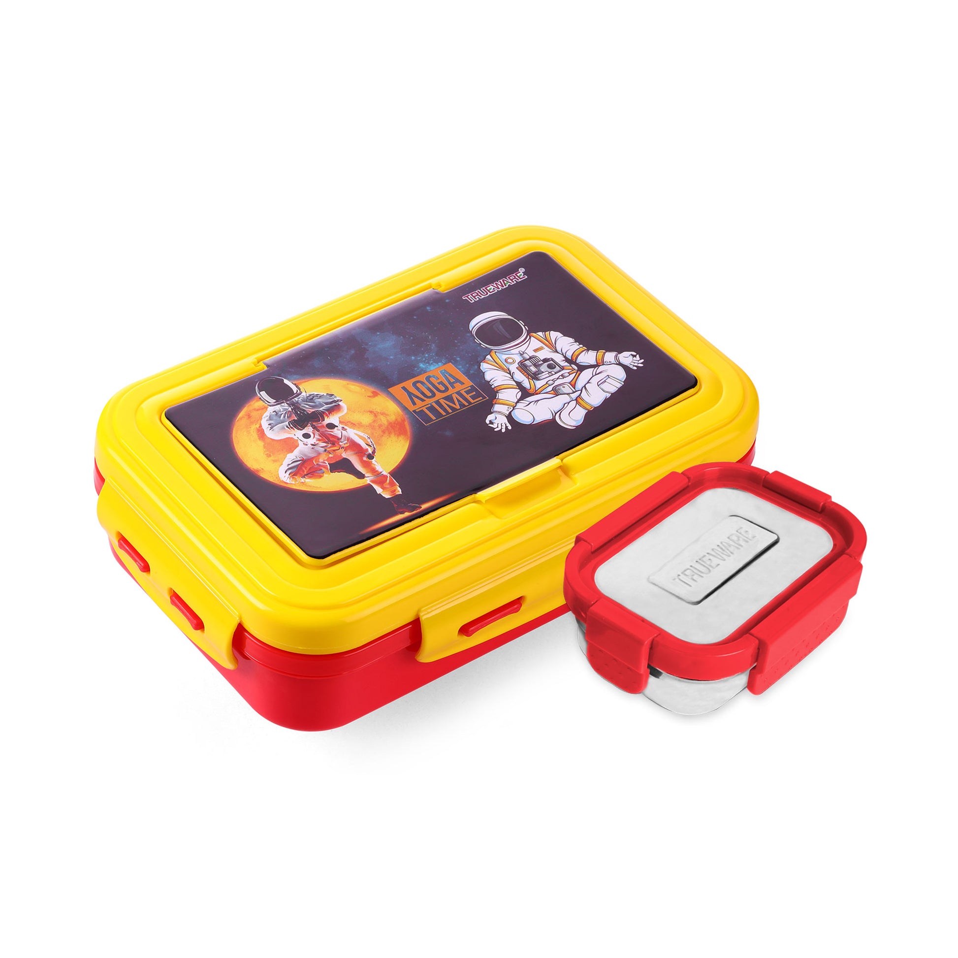 Trueware POKO Senior Steel Lee Pu Insulated Hot Lunch Box 900ML Big Container and 150 ML