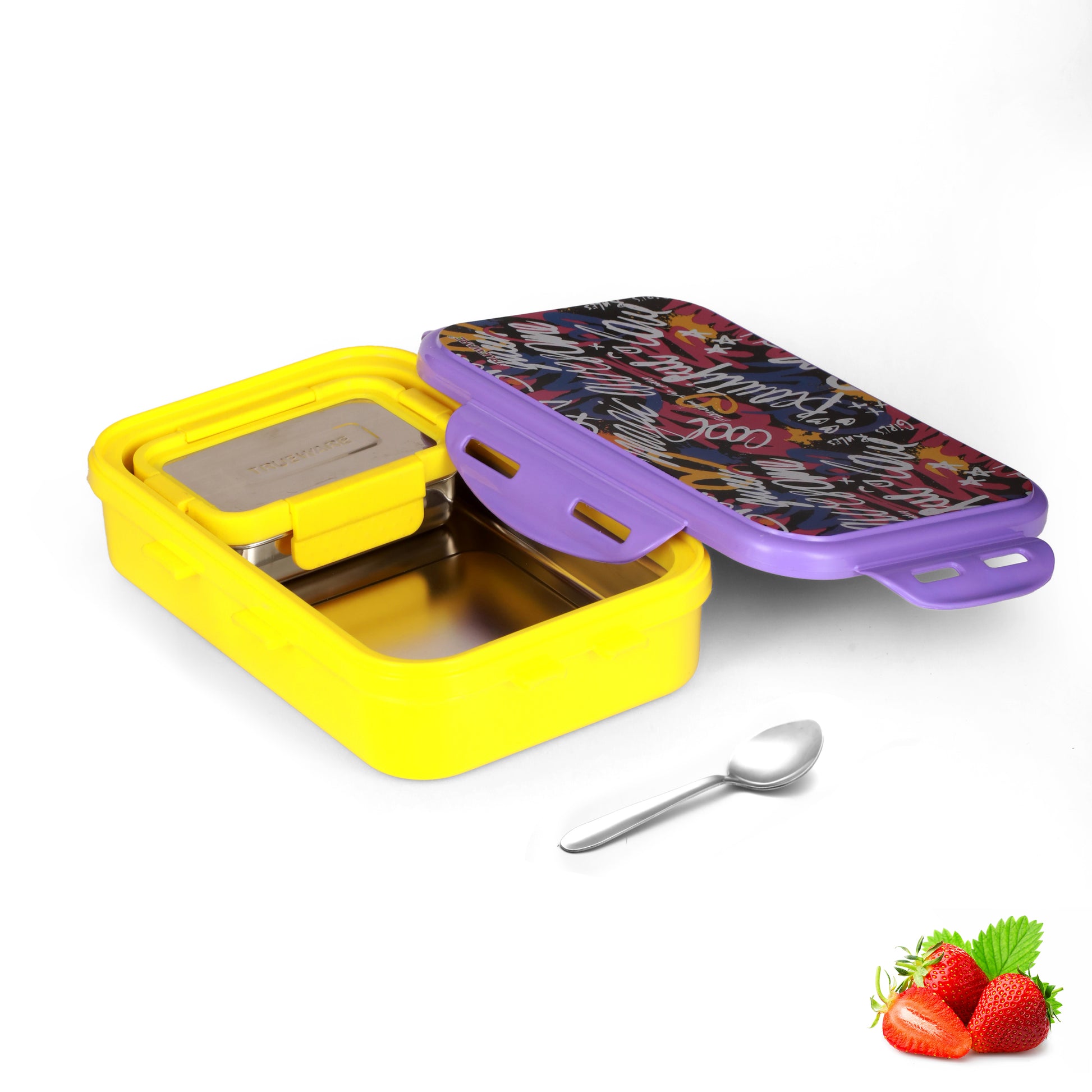 Trueware KOKO Senior Steel Lee Pu Insulated Hot Lunch Box 900ML Big Container and 150 ML