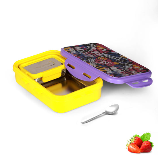 Trueware KOKO Senior Steel Lee Pu Insulated Hot Lunch Box 900ML Big Container and 150 ML