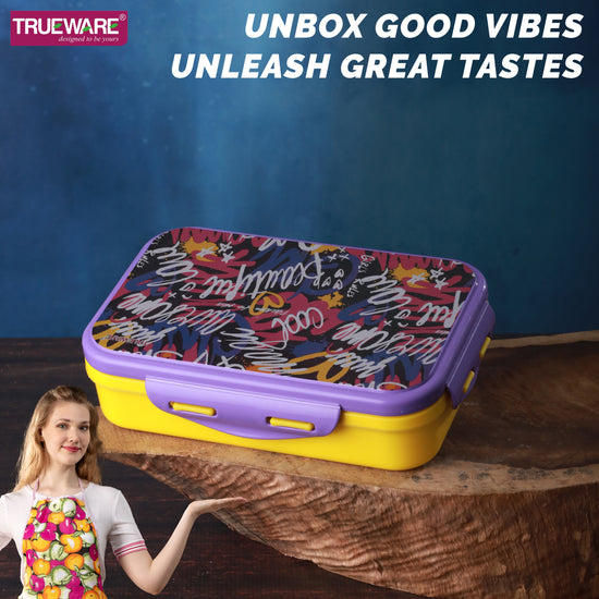 Trueware KOKO Senior Steel Lee Pu Insulated Hot Lunch Box 900ML Big Container and 150 ML