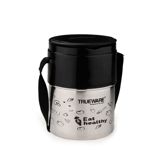 Trueware Steelex 3 Lunch Box with 3 Stainless Steel Container,300ml X3