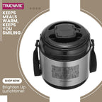 Trueware Legend 3 Stainless Steel Lunch Box | 3 × 300 ml