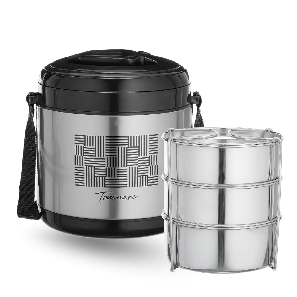 Trueware Legend 3 Stainless Steel Lunch Box | 3 × 300 ml