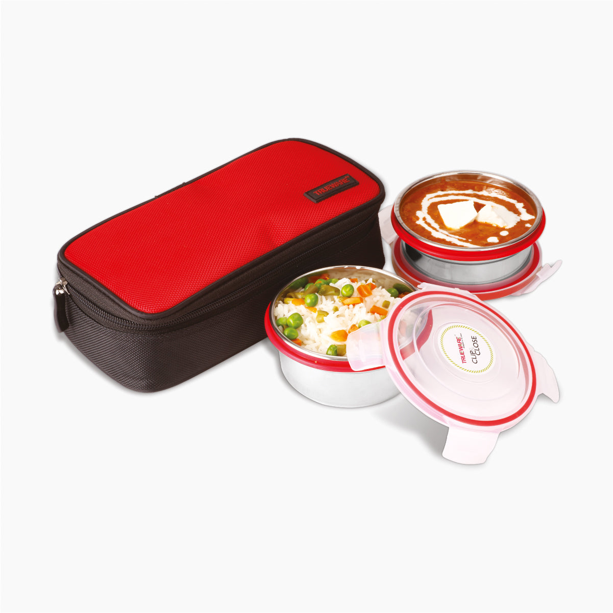 Lunch Box Steel Dura 2 Pcs Container