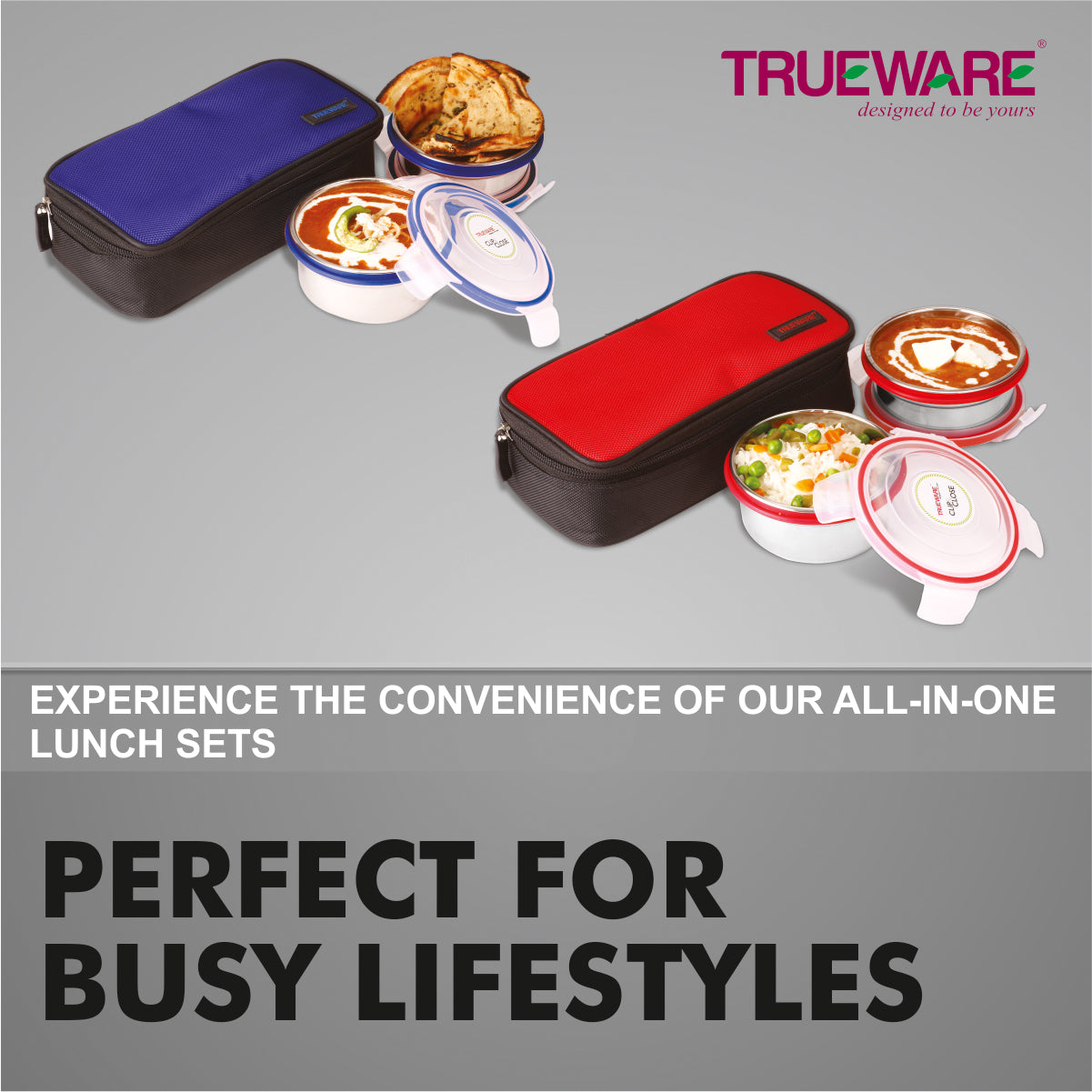 Lunch Box Steel Dura 2 Pcs Container