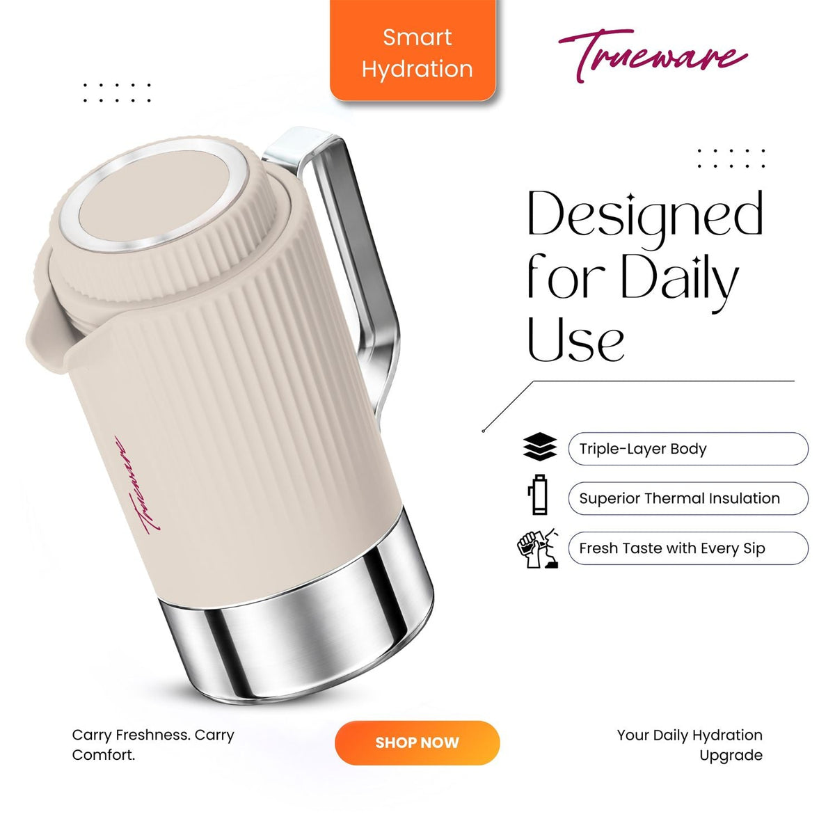 Trueware Omega 1200 Flask | 1000 ml