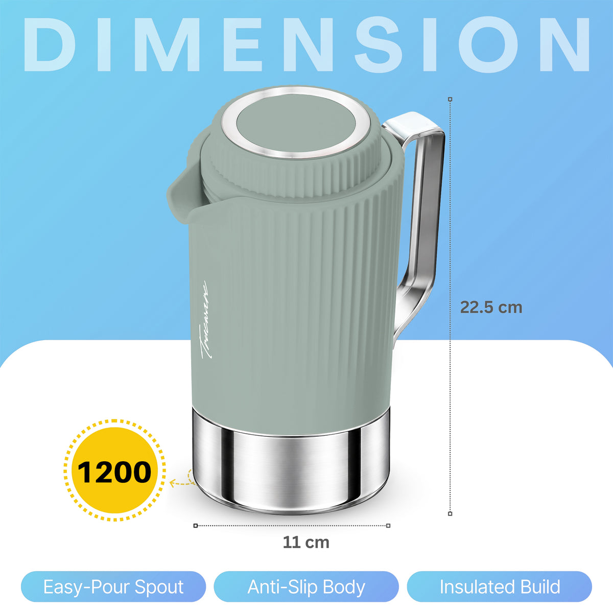 Omega 1200 Flask | 1000 ml