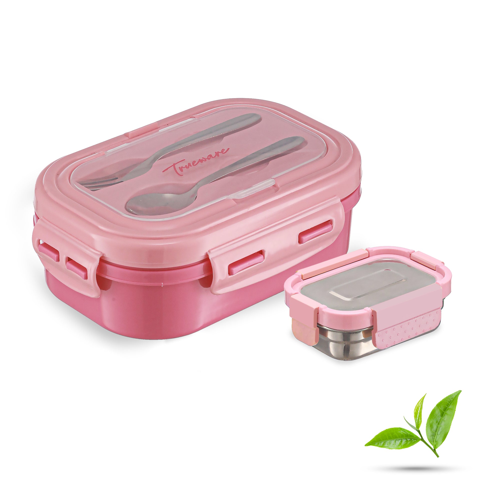 Trueware Picaso Insulated Inner Steel Thermoware BPA Free, Airtight, Food Grade, 2 Containers Lunch Box 750 ML