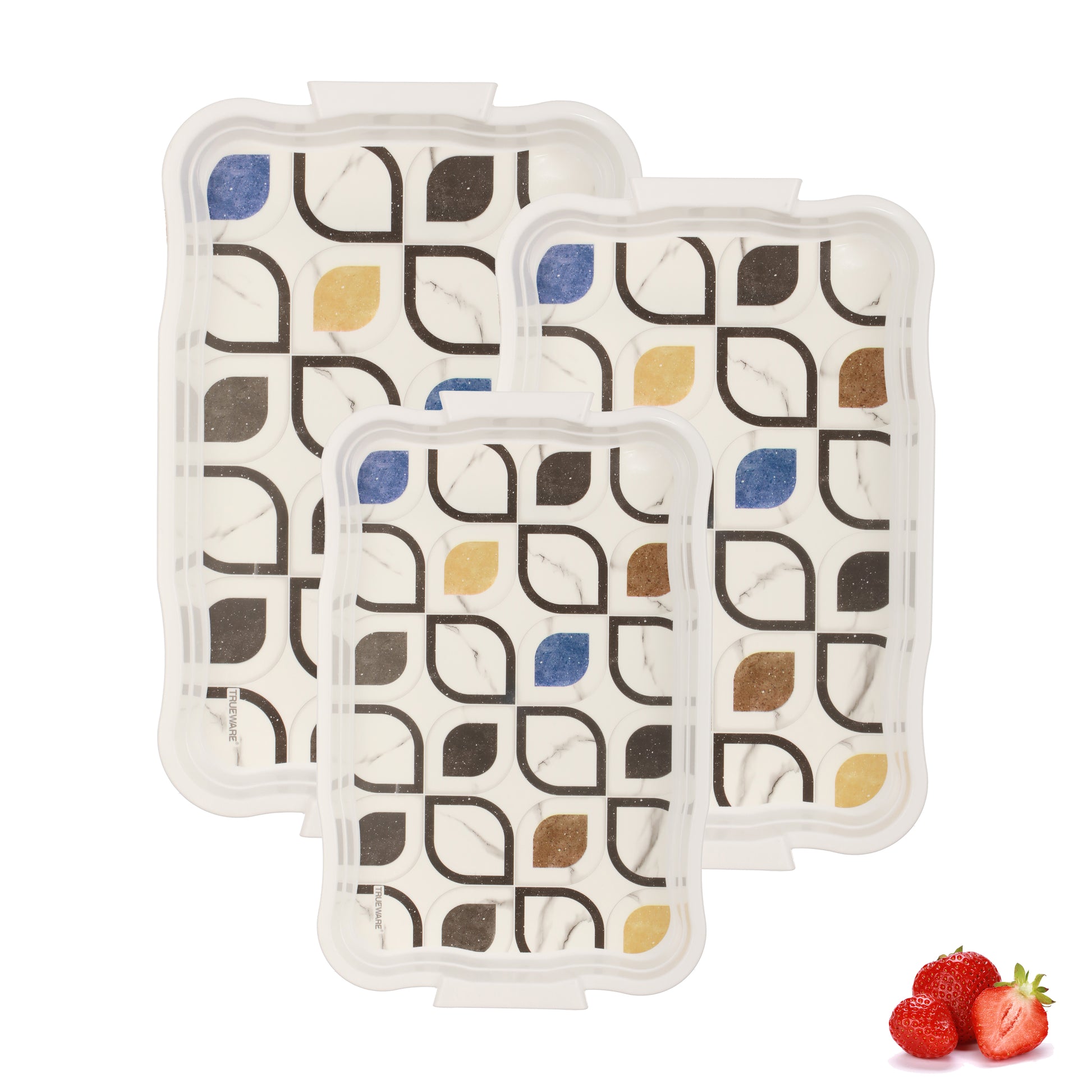 Gloria Tray Set Of 3 (S/M/L) With Box