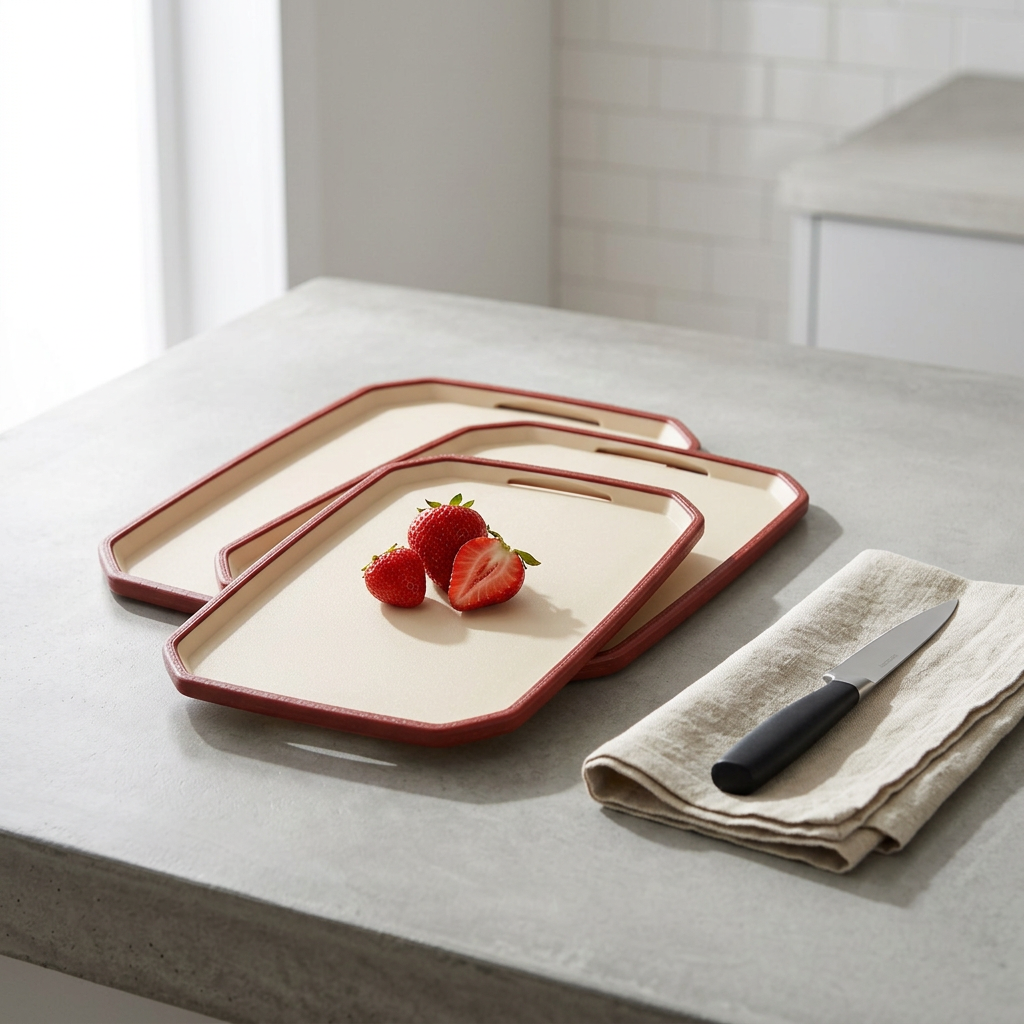Trueware Oyster Serving Tray I Set of 3