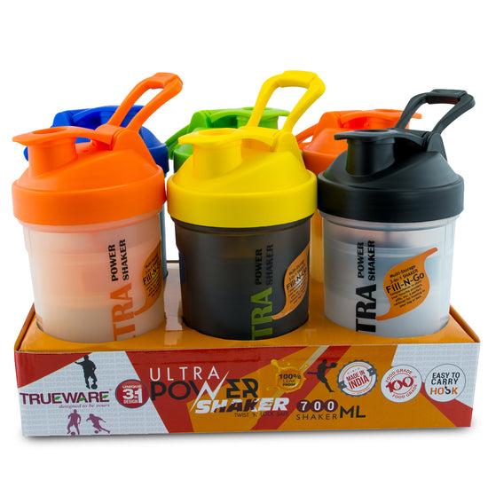SHAKER ULTRA POWER  (3-IN-1) WITH TRAY