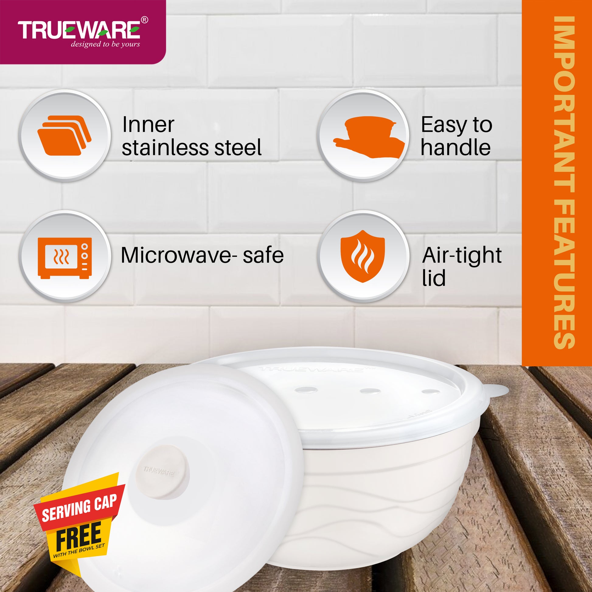 Ultimate Airtight/Servig Ss Bowl Small