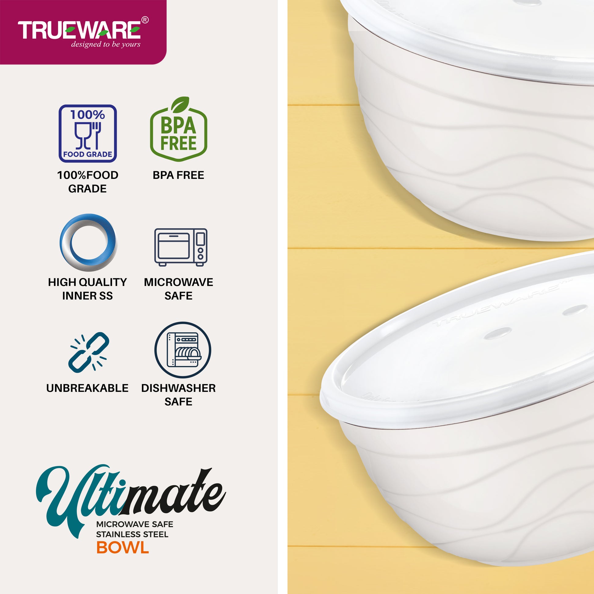 Ultimate Airtight/Servig Ss Bowl Small