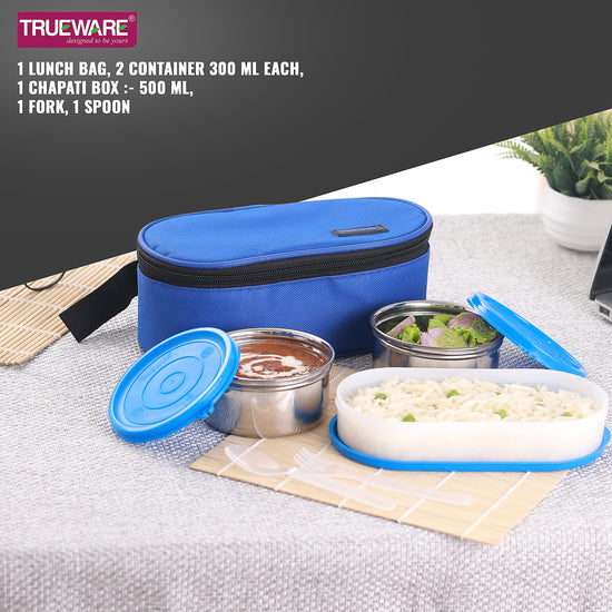 Trueware Tasty Double Decker, 300 X 2, 500 X 1 Container