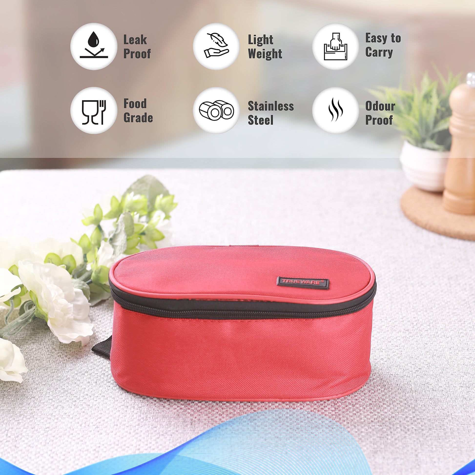 Trueware Tasty Double Decker, 300 X 2, 500 X 1 Container