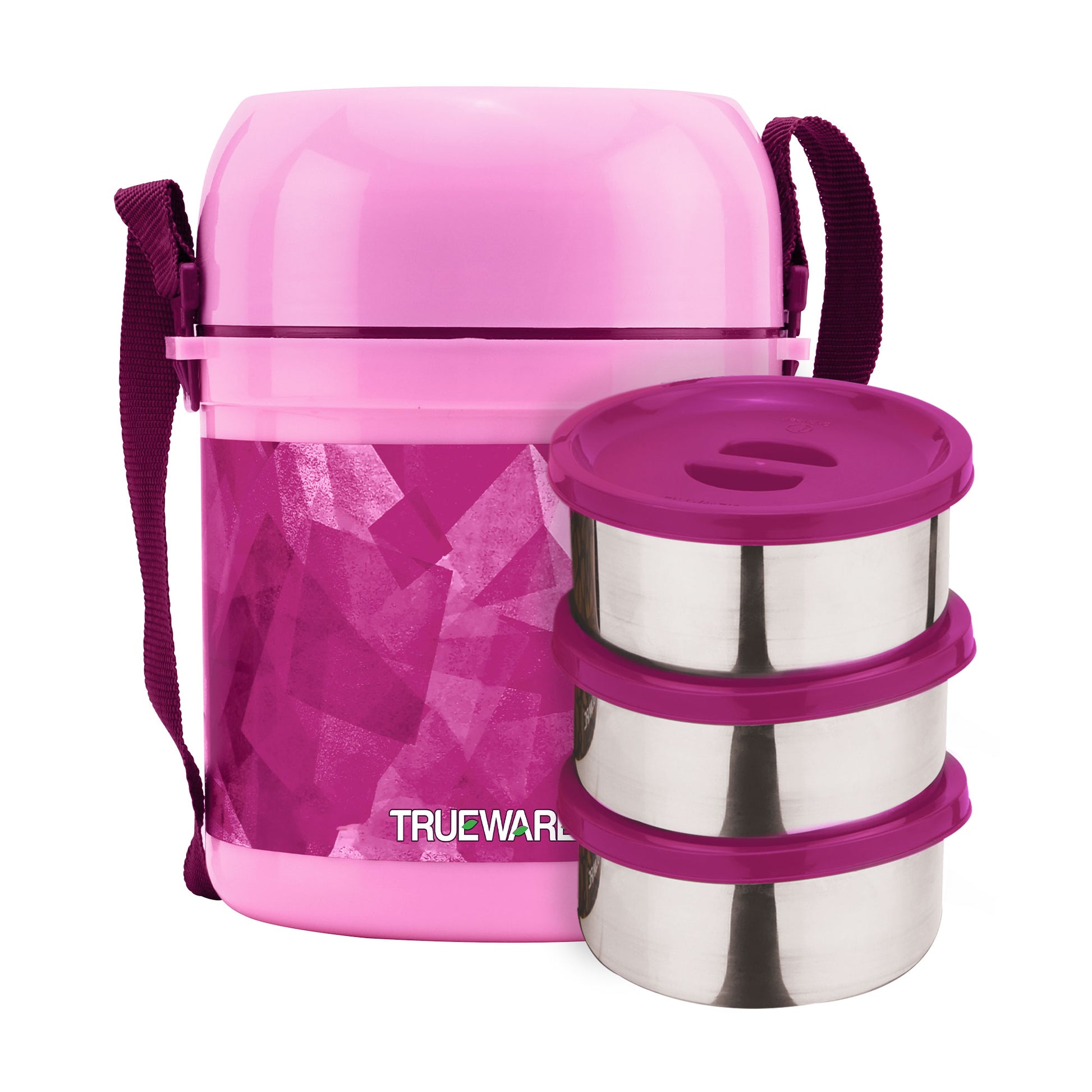 OFFICE 3 PLUS LUNCH BOX SS Container