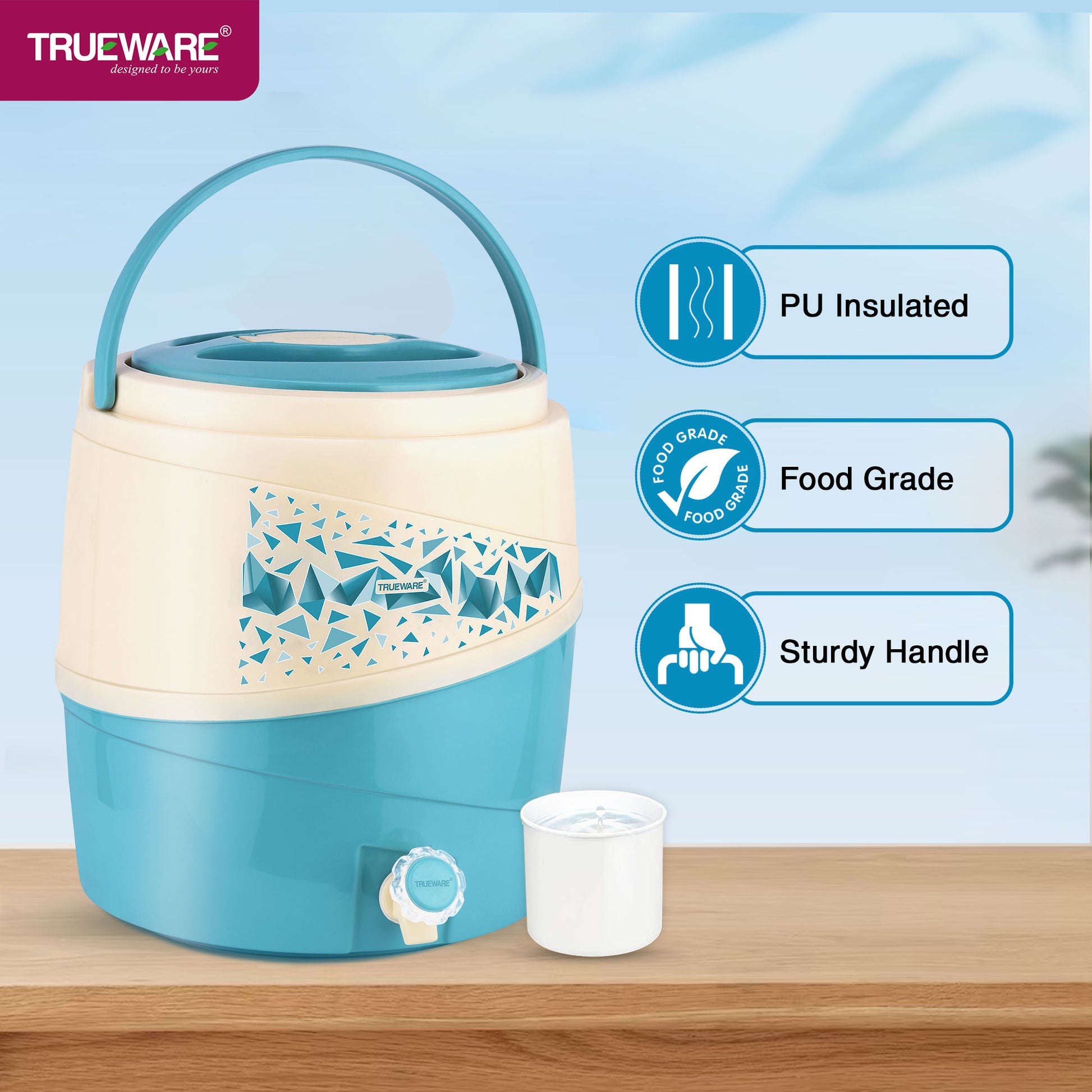 Ice Berg Insulated Water Jug 16Ltr