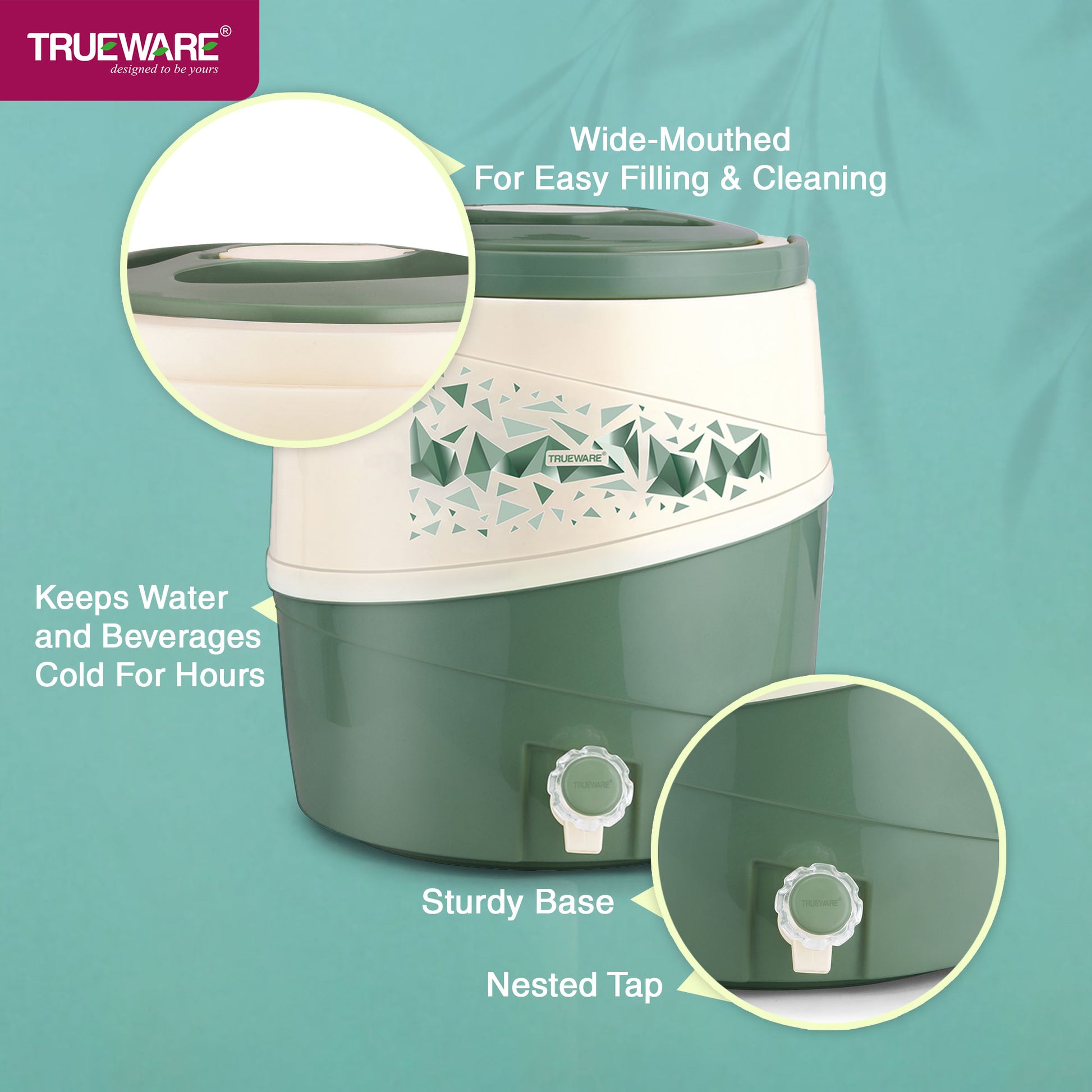 Ice Berg Insulated Water Jug 16Ltr