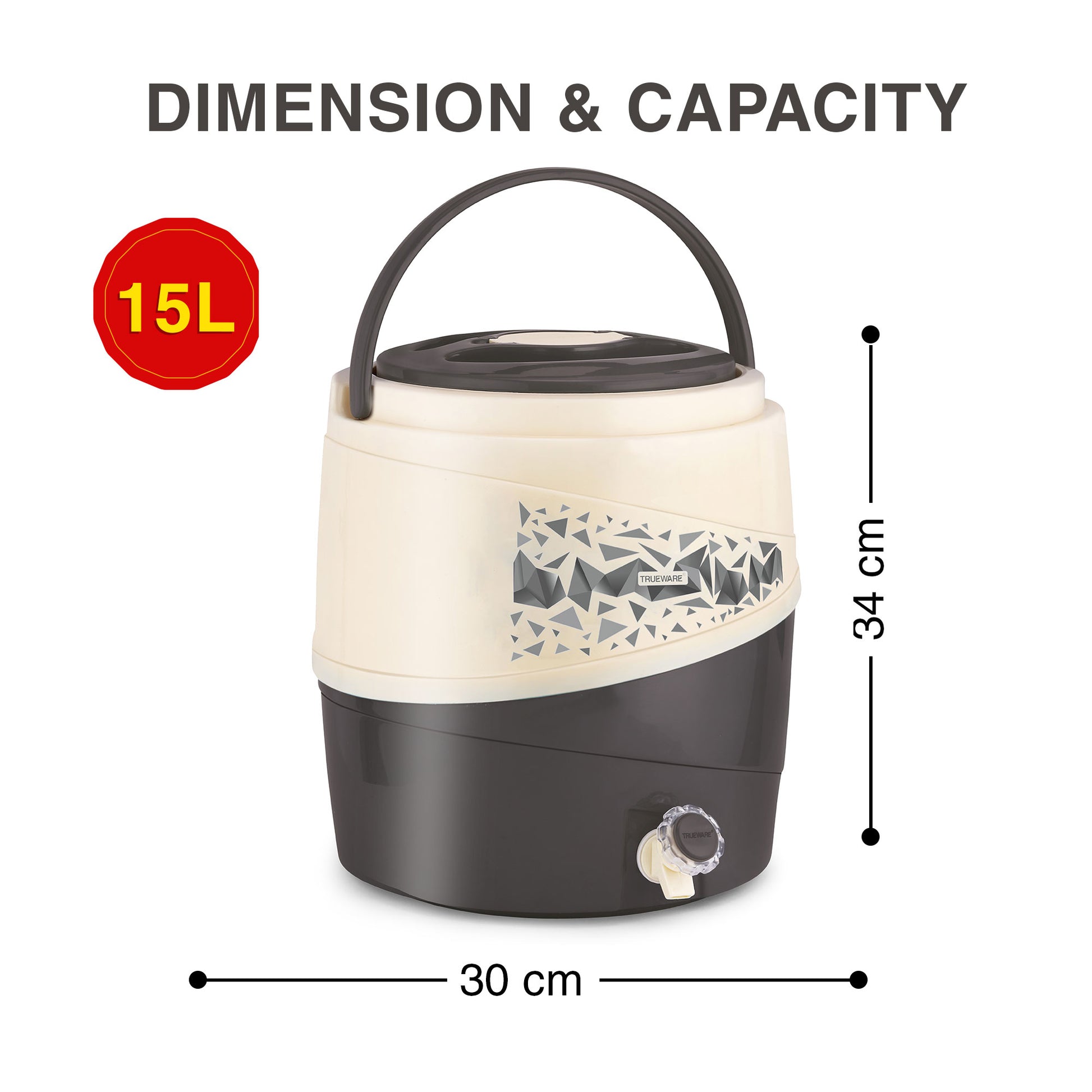 Ice Berg Insulated Water Jug 16Ltr